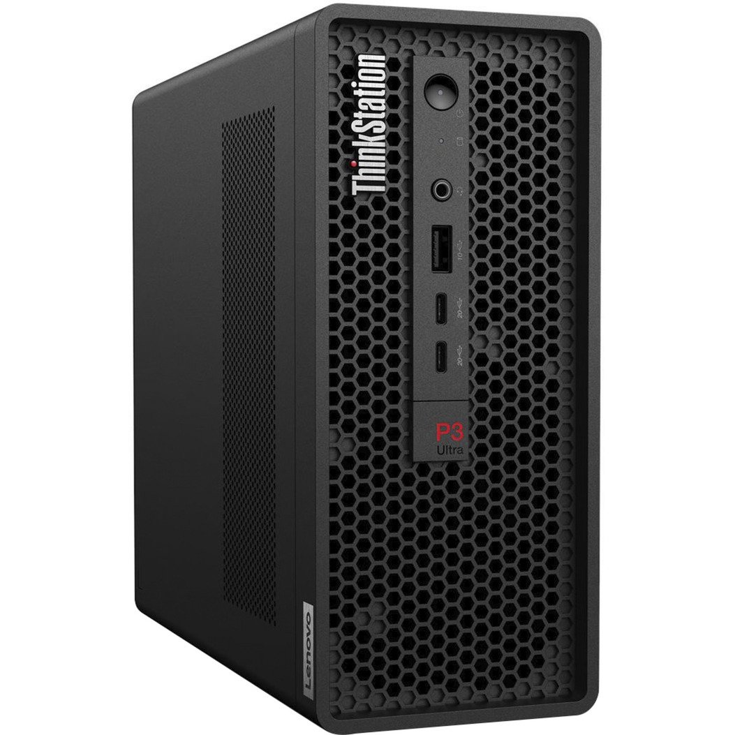 Lenovo ThinkStation P3 Ultra SFF Gen 2 (30J50024GE) Negro, 1 TB 64 GB