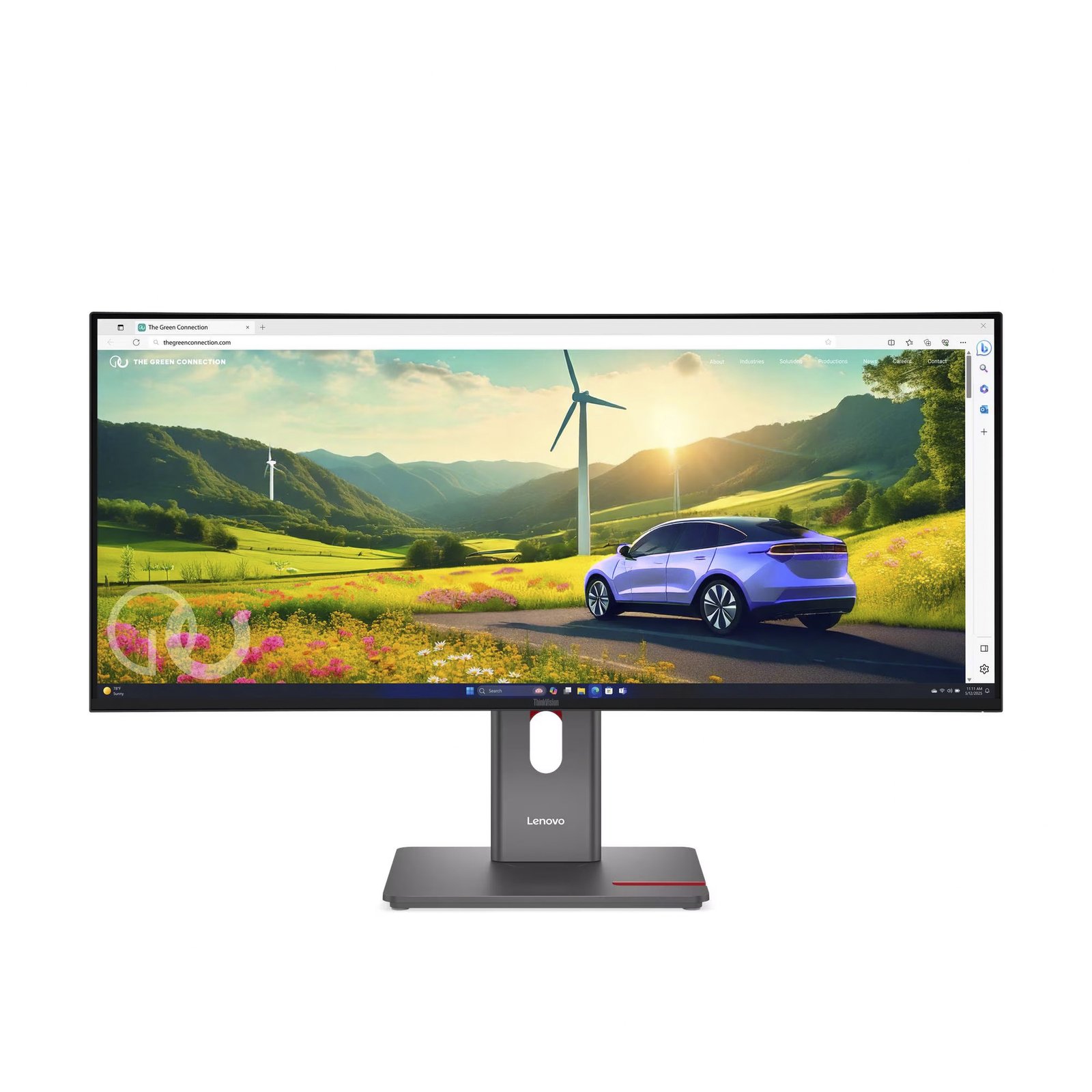 Lenovo ThinkVision P34WD-40 Negro - Imagen 2