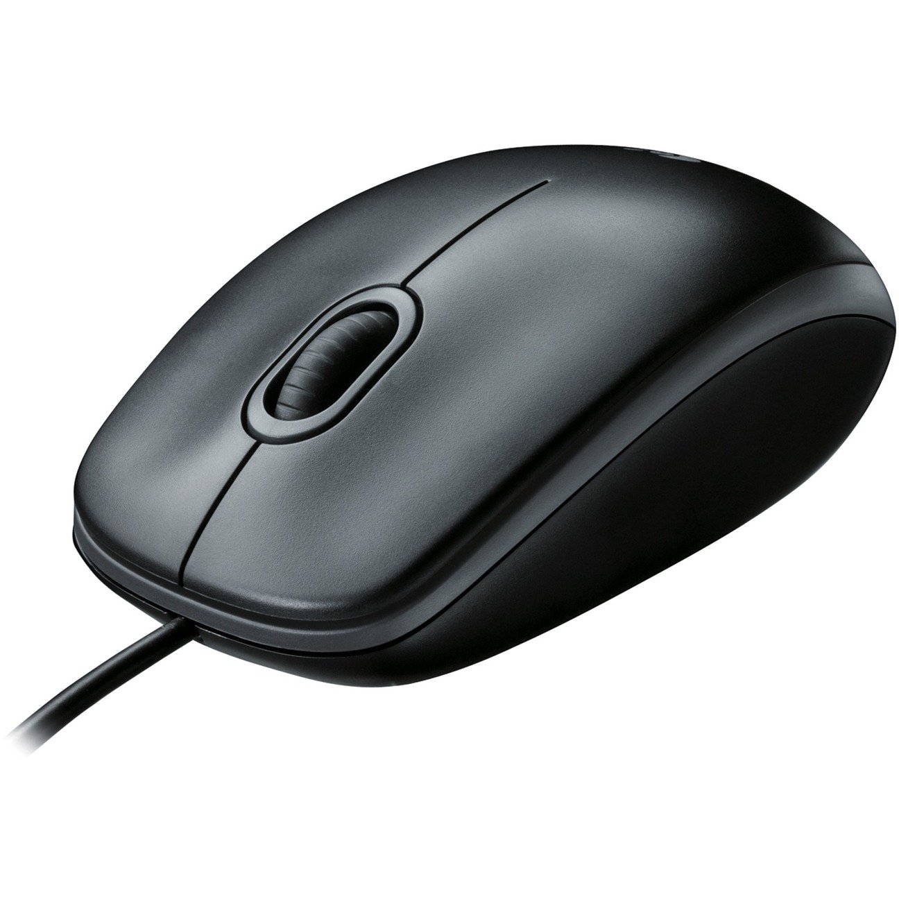 Logitech B100 Optical USB Mouse for Business Negro