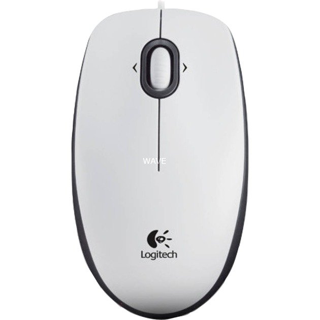 Logitech B100 Optical USB Mouse for Business Blanco