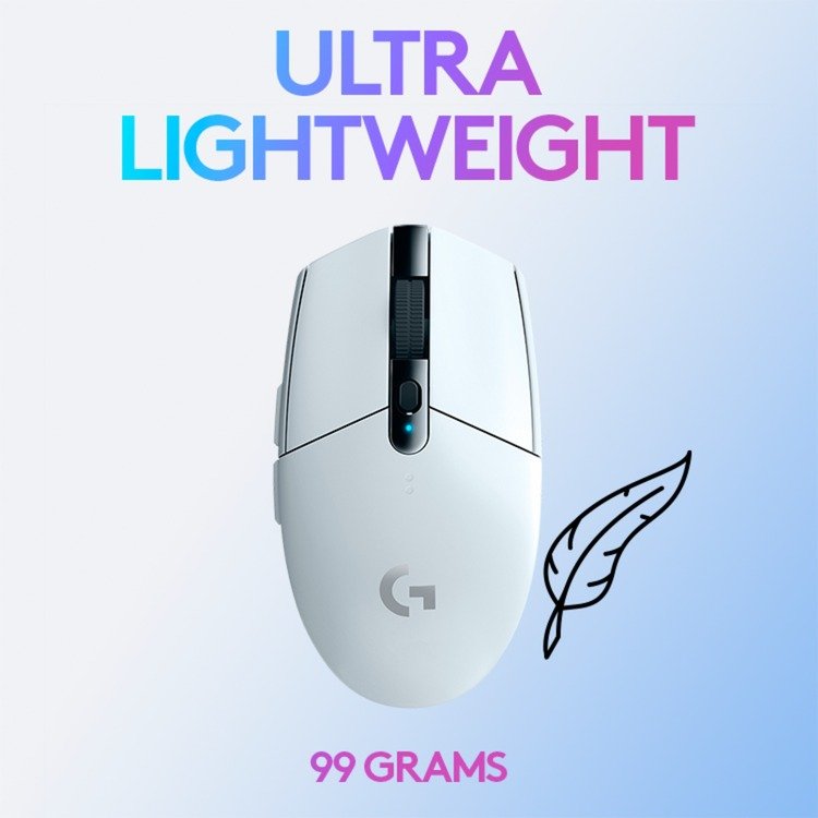 Logitech G305 LIGHTSPEED Gaming Blanco - Imagen 5