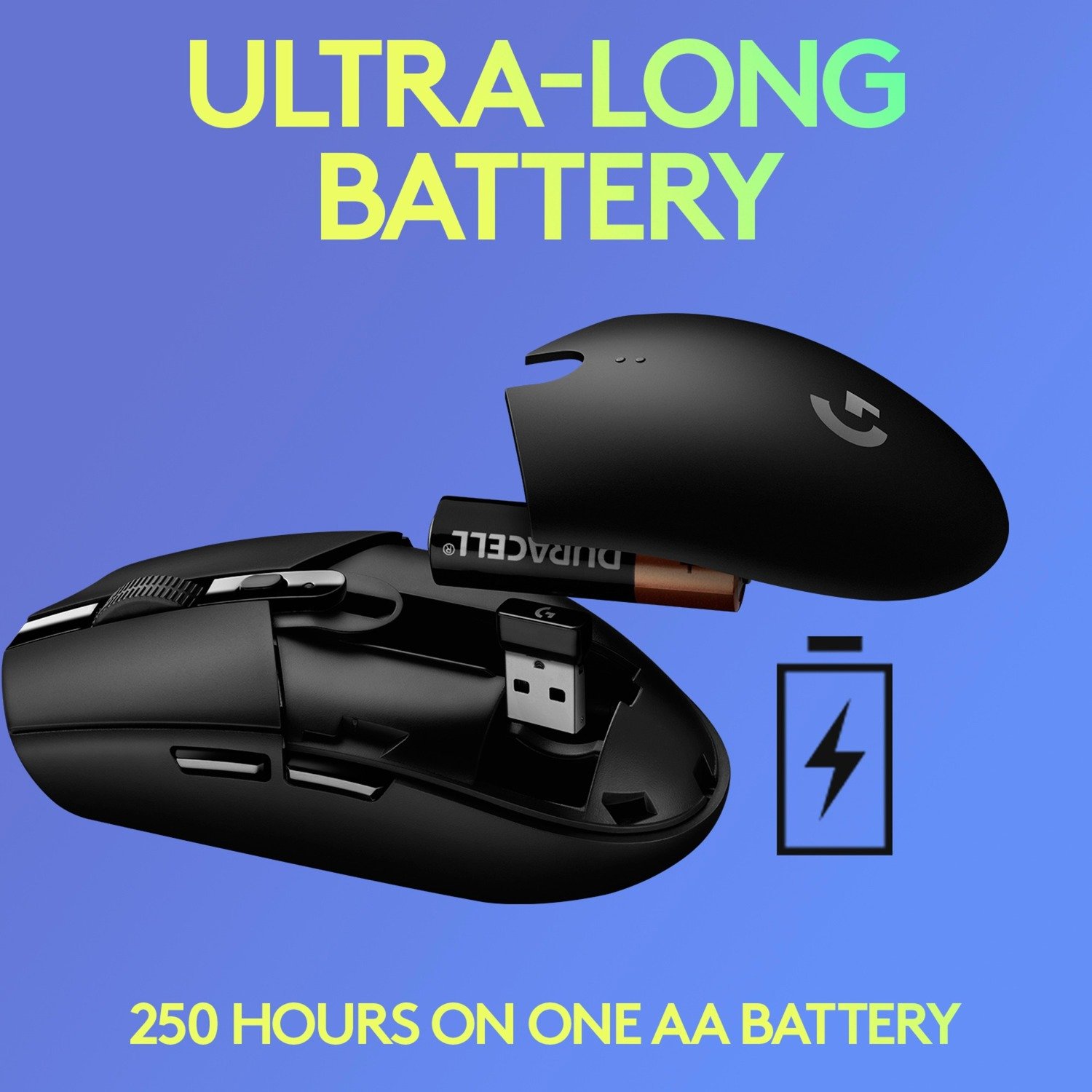 Logitech G305 LIGHTSPEED Gaming Morado - Imagen 4