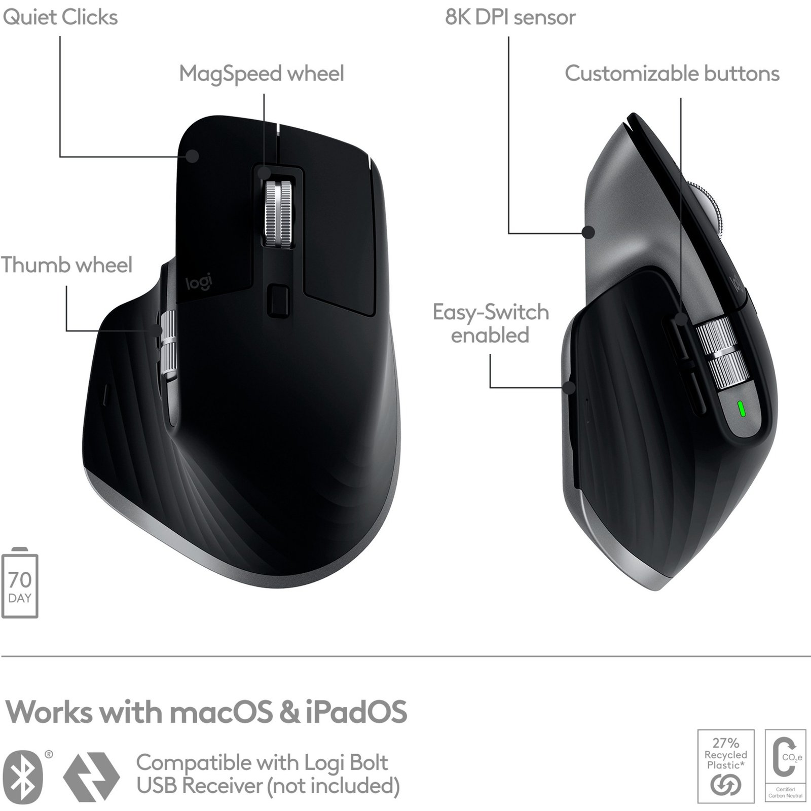 Logitech MX Master 3S für Mac - Imagen 3