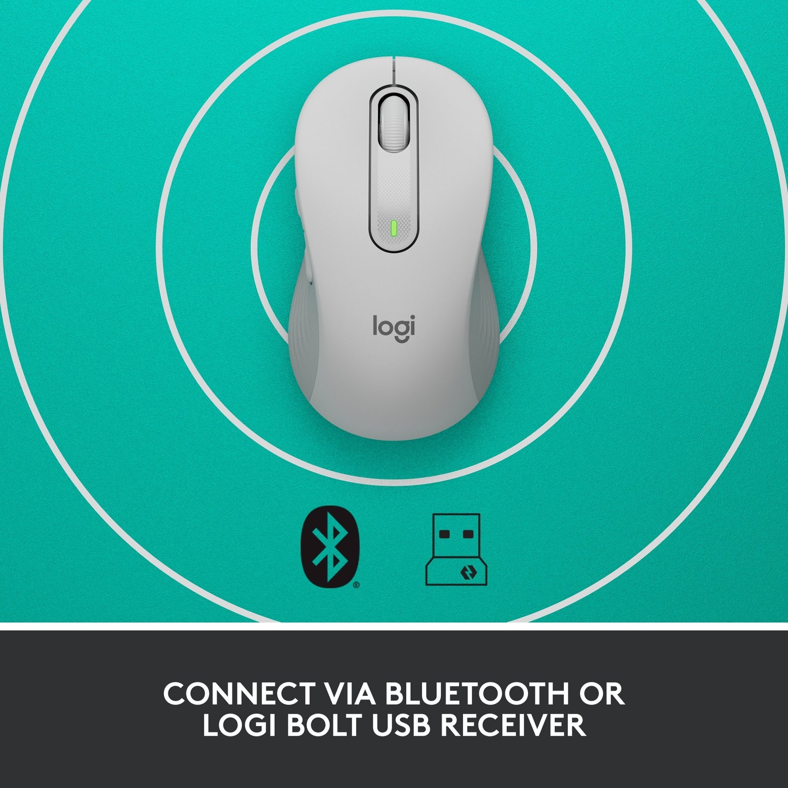 Logitech Signature M650 Wireless Blanco - Imagen 5