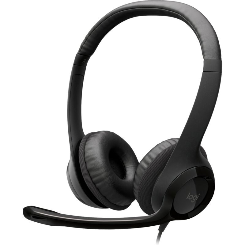 Logitech USB Headset H390 Negro