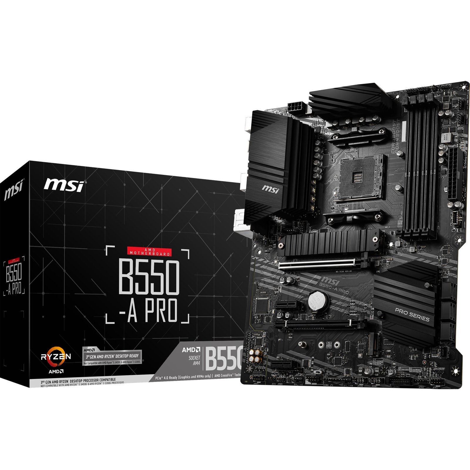 MSI B550-A PRO Negro