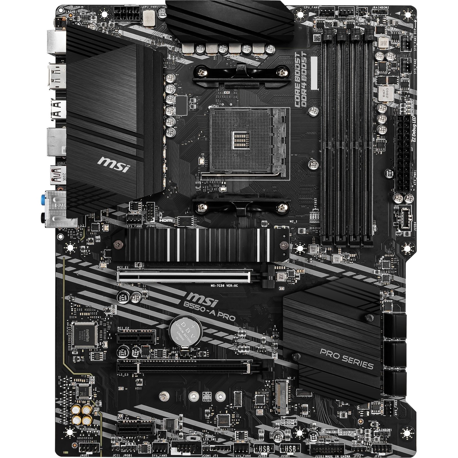 MSI B550-A PRO Negro - Imagen 2