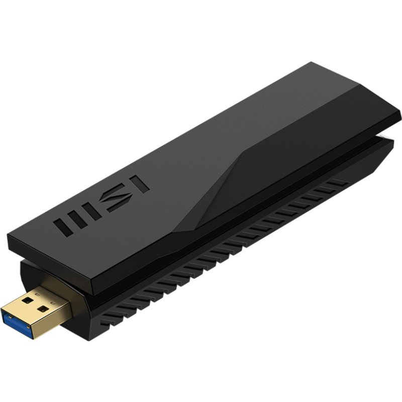 MSI BE6500 WiFi 7 USB Adapter Negro - Imagen 4