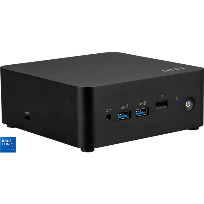 MSI Cubi NUC 1MG-022XDE Negro, 512 GB 8 GB