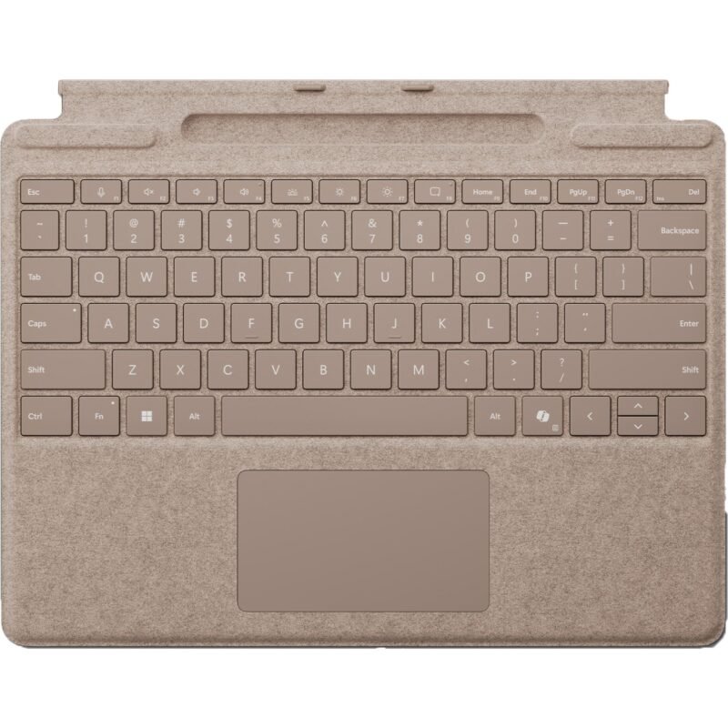Microsoft Surface Pro Keyboard mit Stiftaufbewahrung Beige