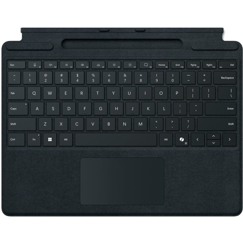 Microsoft Surface Pro Keyboard mit Stiftaufbewahrung for Business Negro