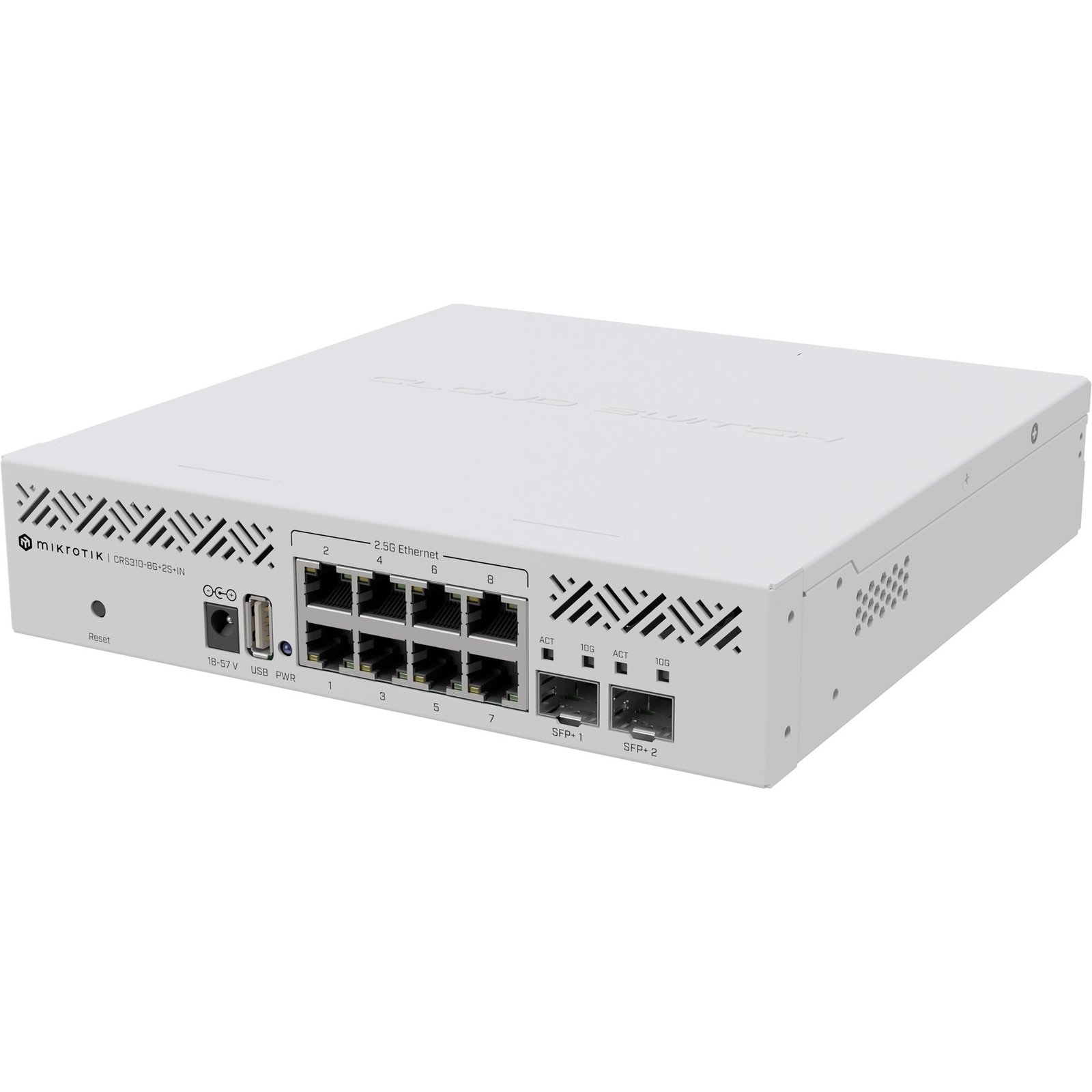 MikroTik CRS310-8G+2S+IN - Imagen 2
