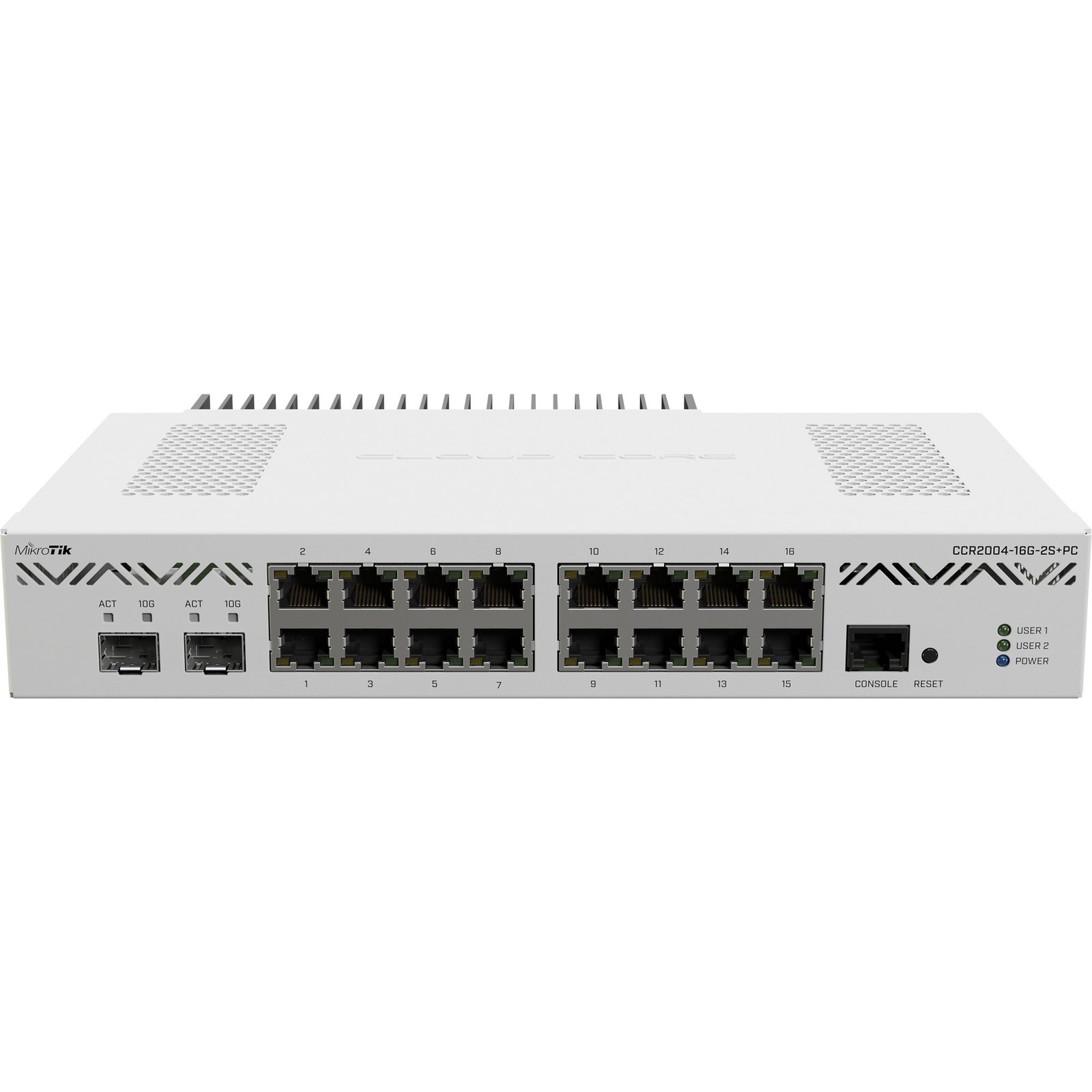 MikroTik Cloud Core Router CCR2004-16G-2S+PC