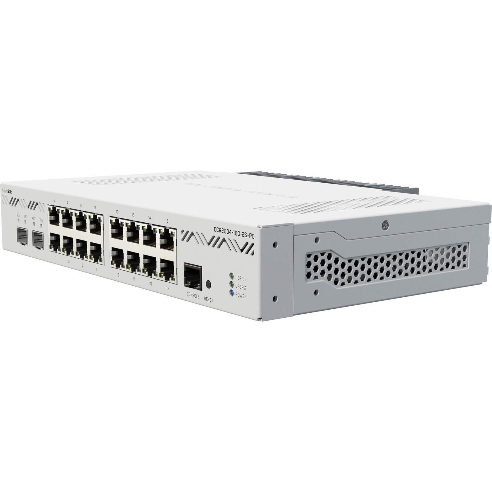 MikroTik Cloud Core Router CCR2004-16G-2S+PC - Imagen 2