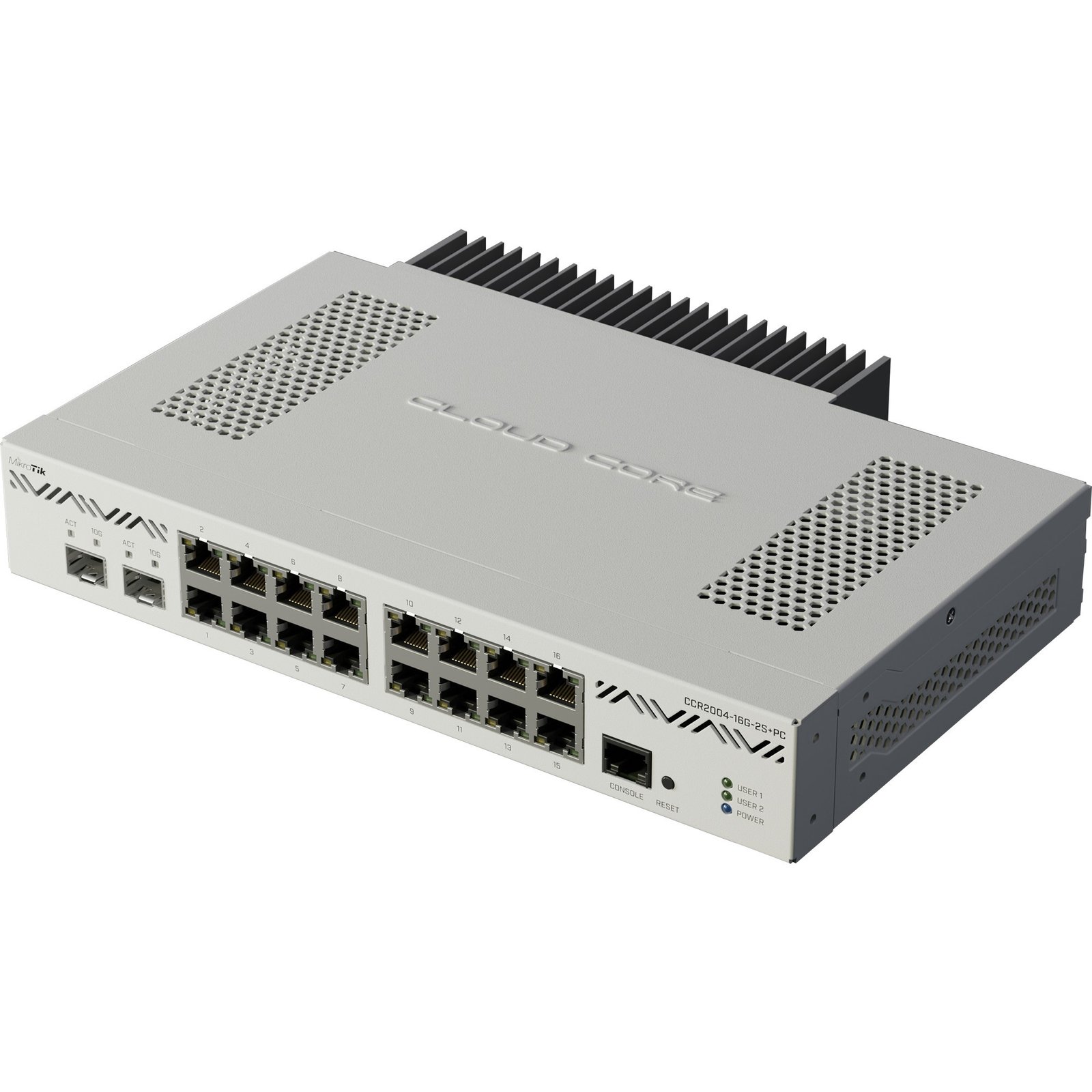 MikroTik Cloud Core Router CCR2004-16G-2S+PC - Imagen 4