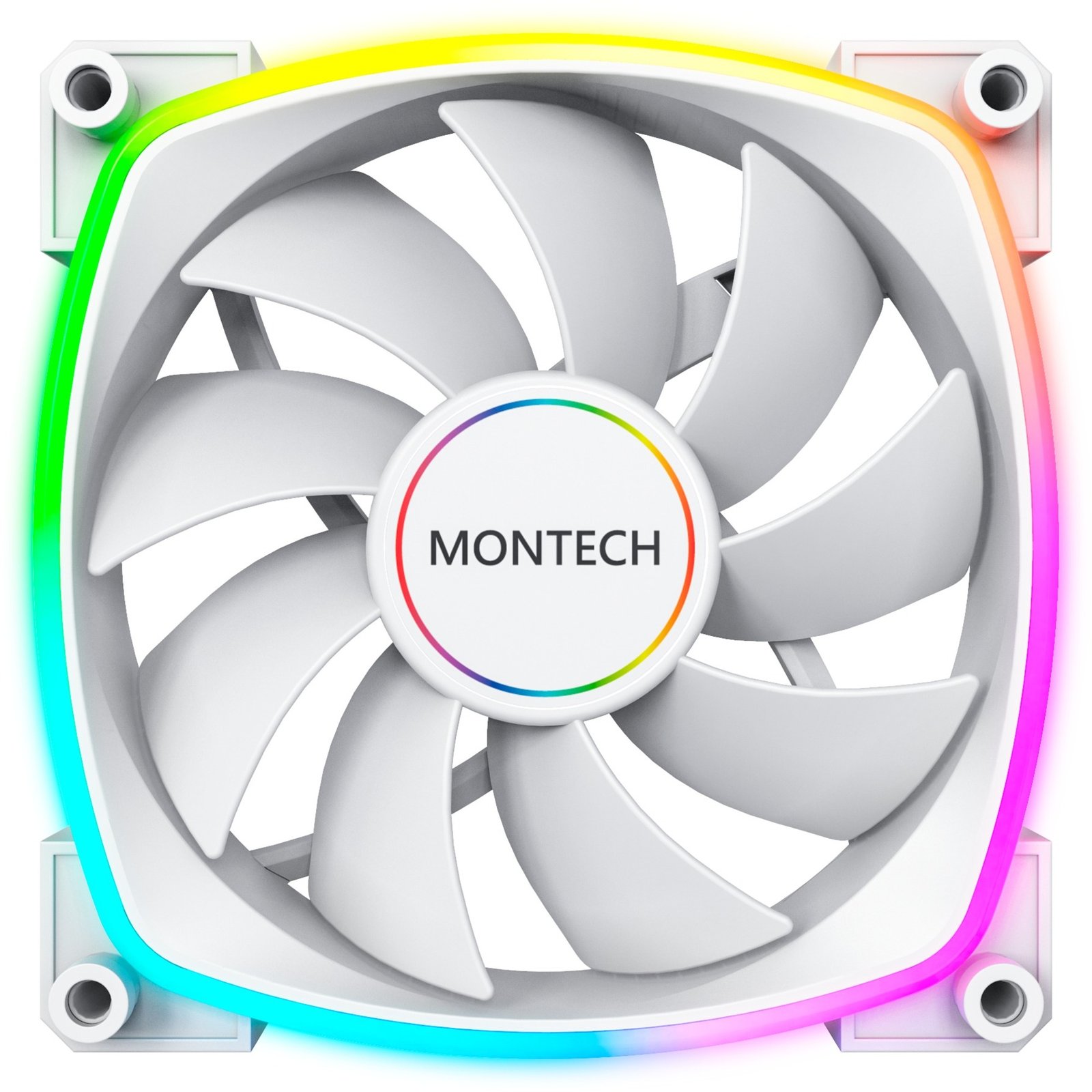 Montech AX140 PWM 140x140x25 Blanco - Imagen 2