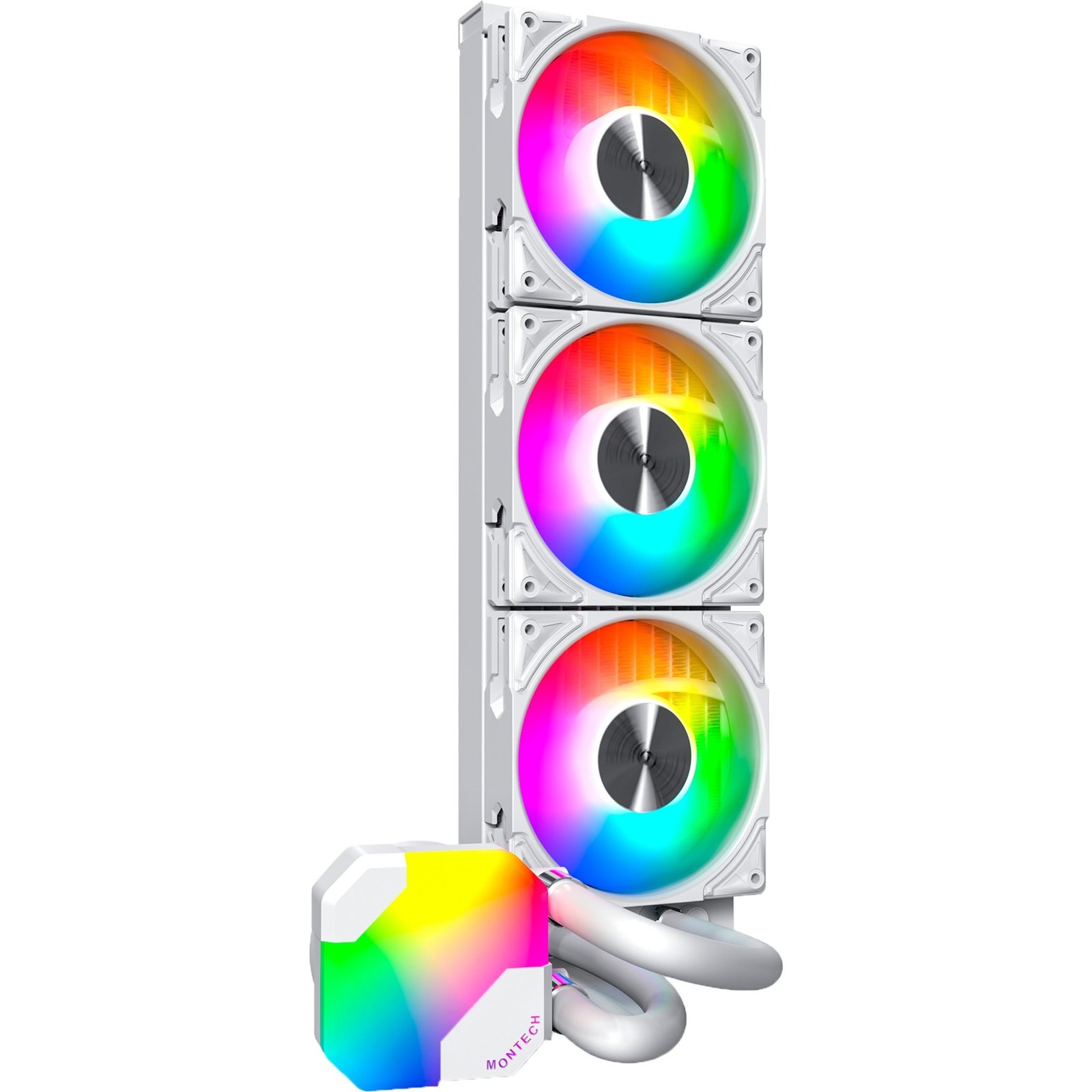 Montech HyperFlow ARGB 360 Blanco - Imagen 2