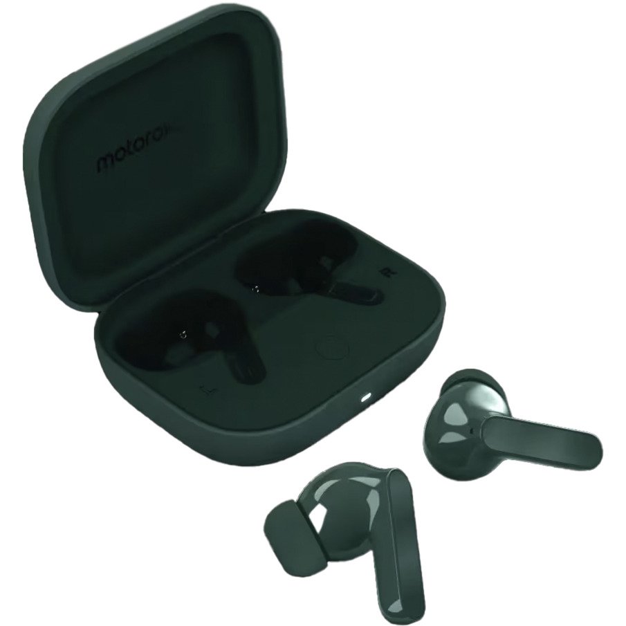 Motorola moto buds Bass Posy Green Verde