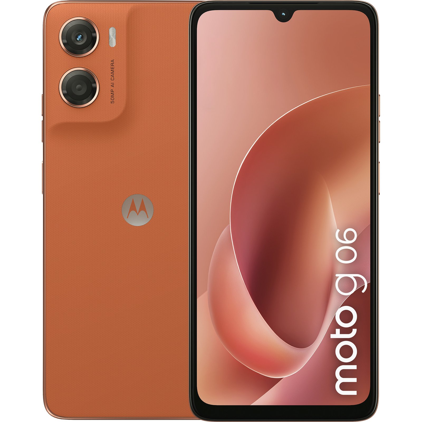 Motorola moto g06 Marron, 256 GB 4 GB