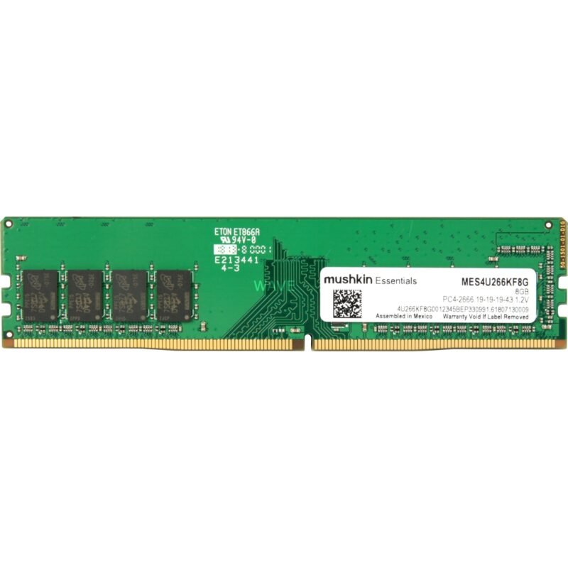 Mushkin DIMM DDR4-2666, 8 GB 8 GB