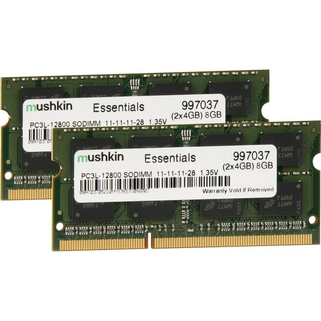 Mushkin SO-DIMM DDR3-1600 (2x ) Dual-Kit, 8 GB 8 GB