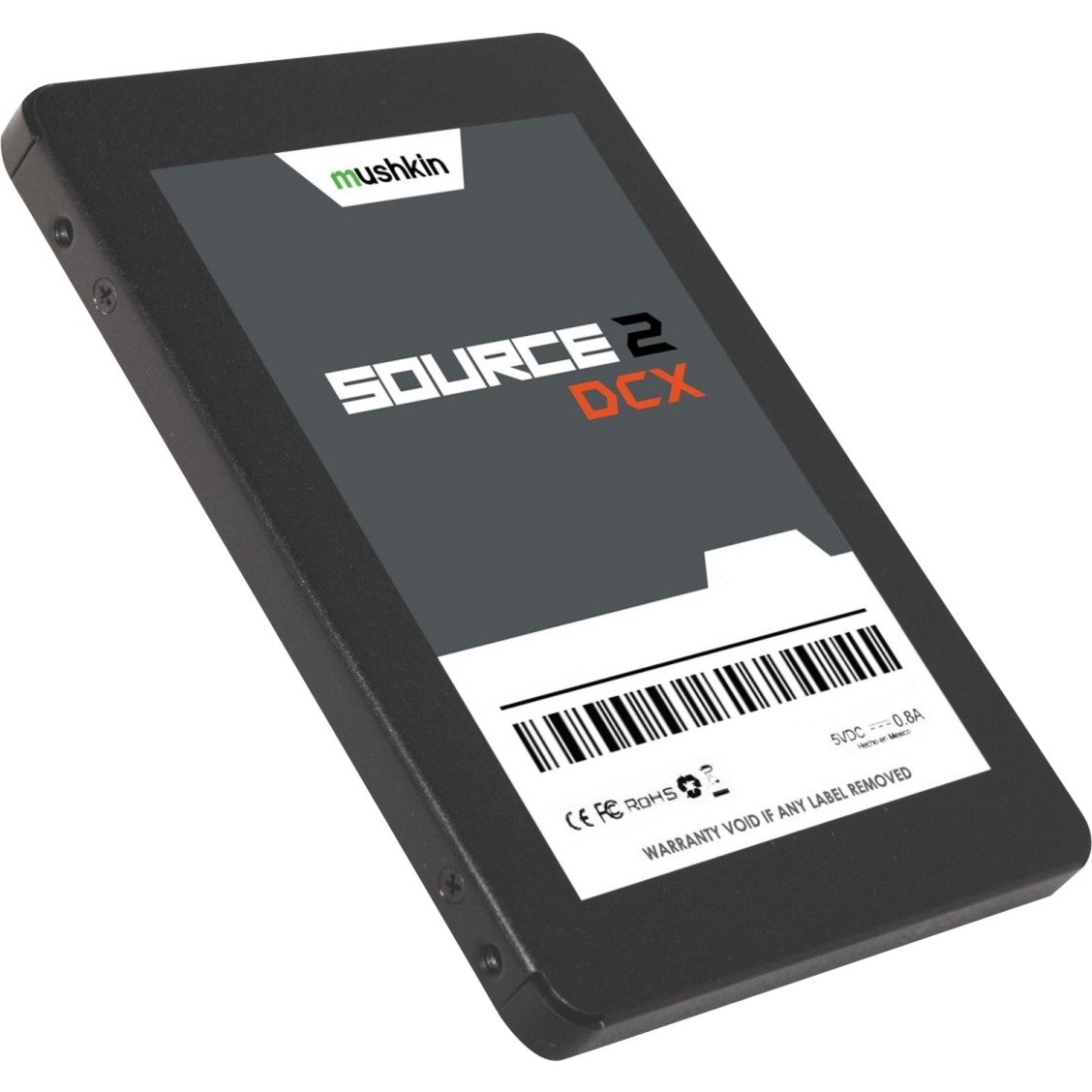 Mushkin Source 2 DCX Negro, 480 GB 6 GB