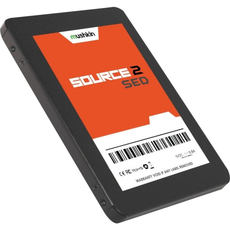 Mushkin Source 2 SED Negro, 1 TB 6 GB