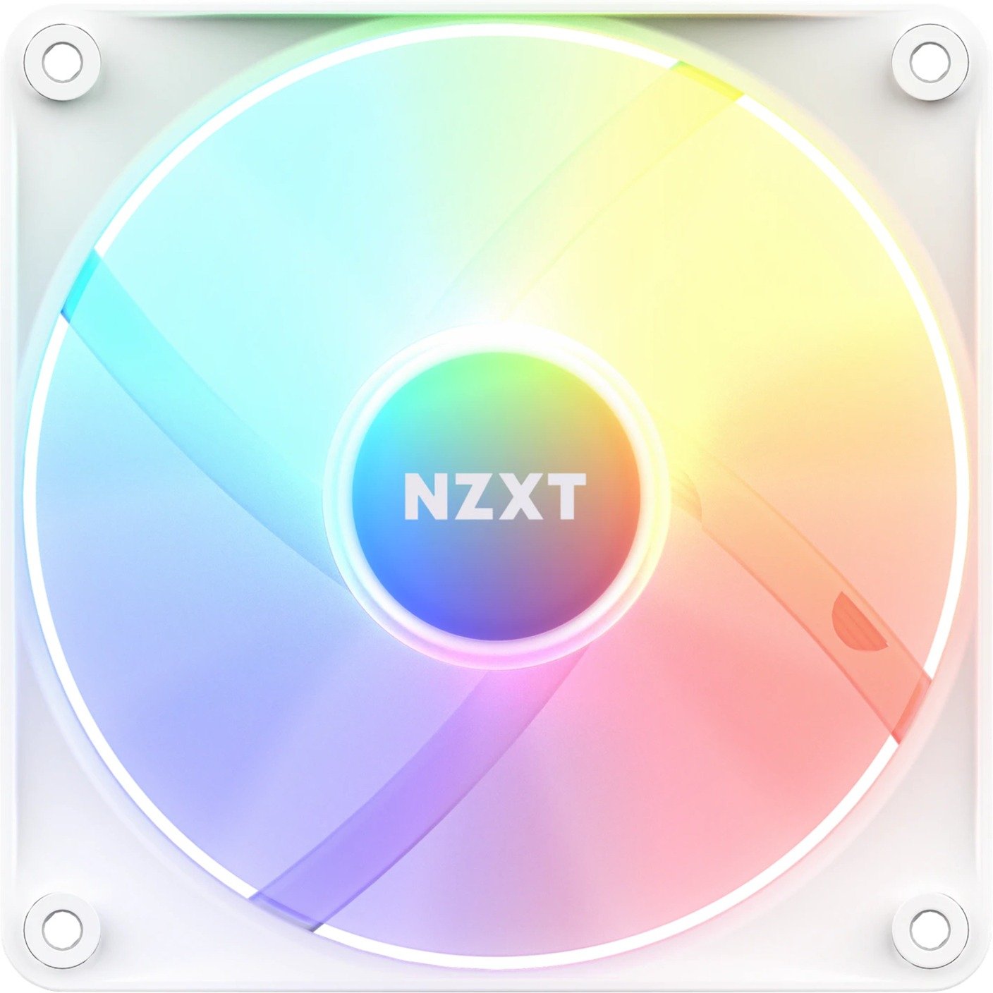 NZXT F120 RGB Core Single 120x120x26 Blanco - Imagen 2