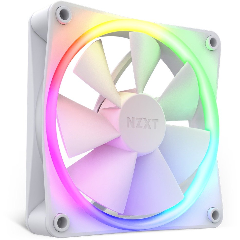 NZXT F120 RGB Single 120x120x26 Blanco