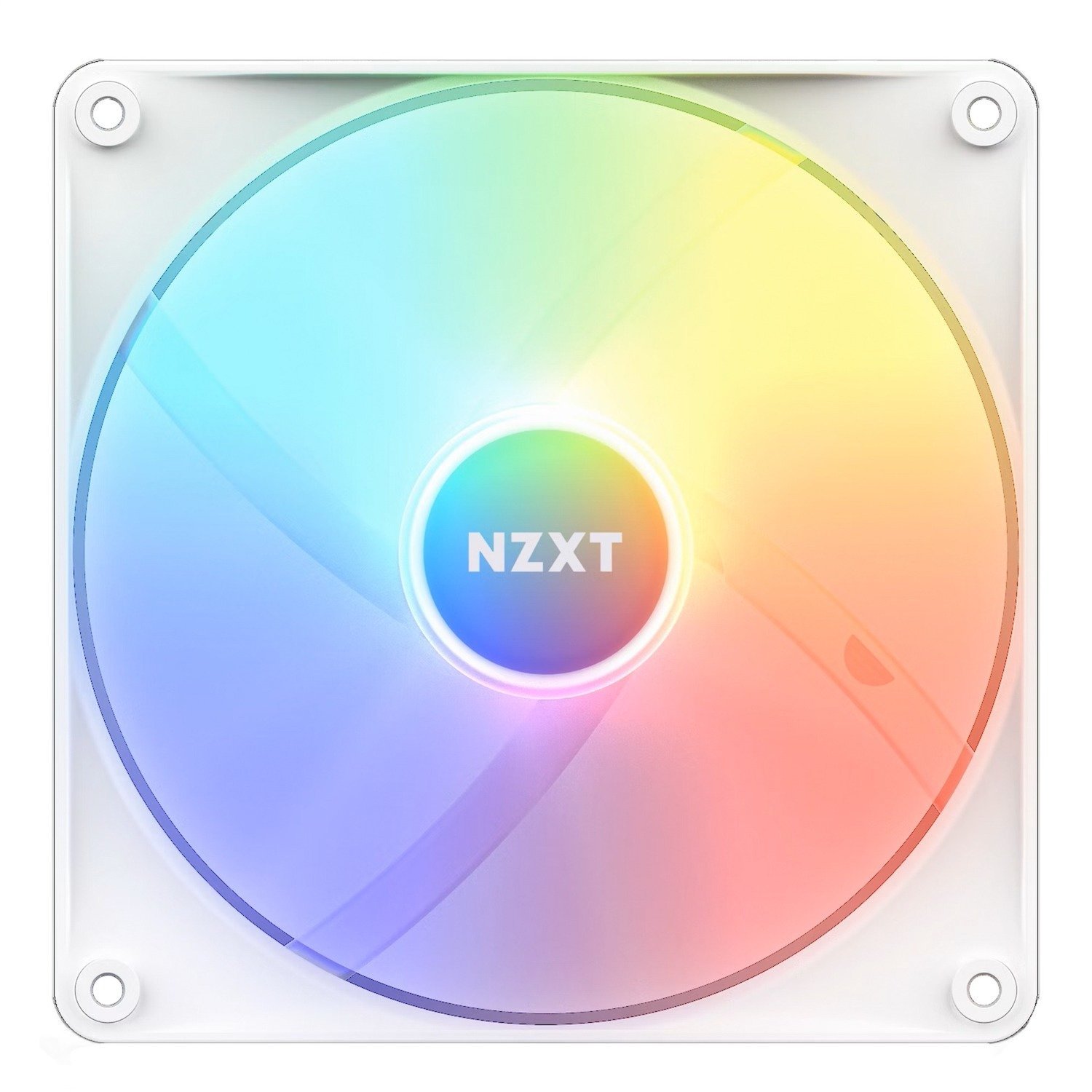NZXT F140 RGB Core Single 140x140x26 Blanco - Imagen 2