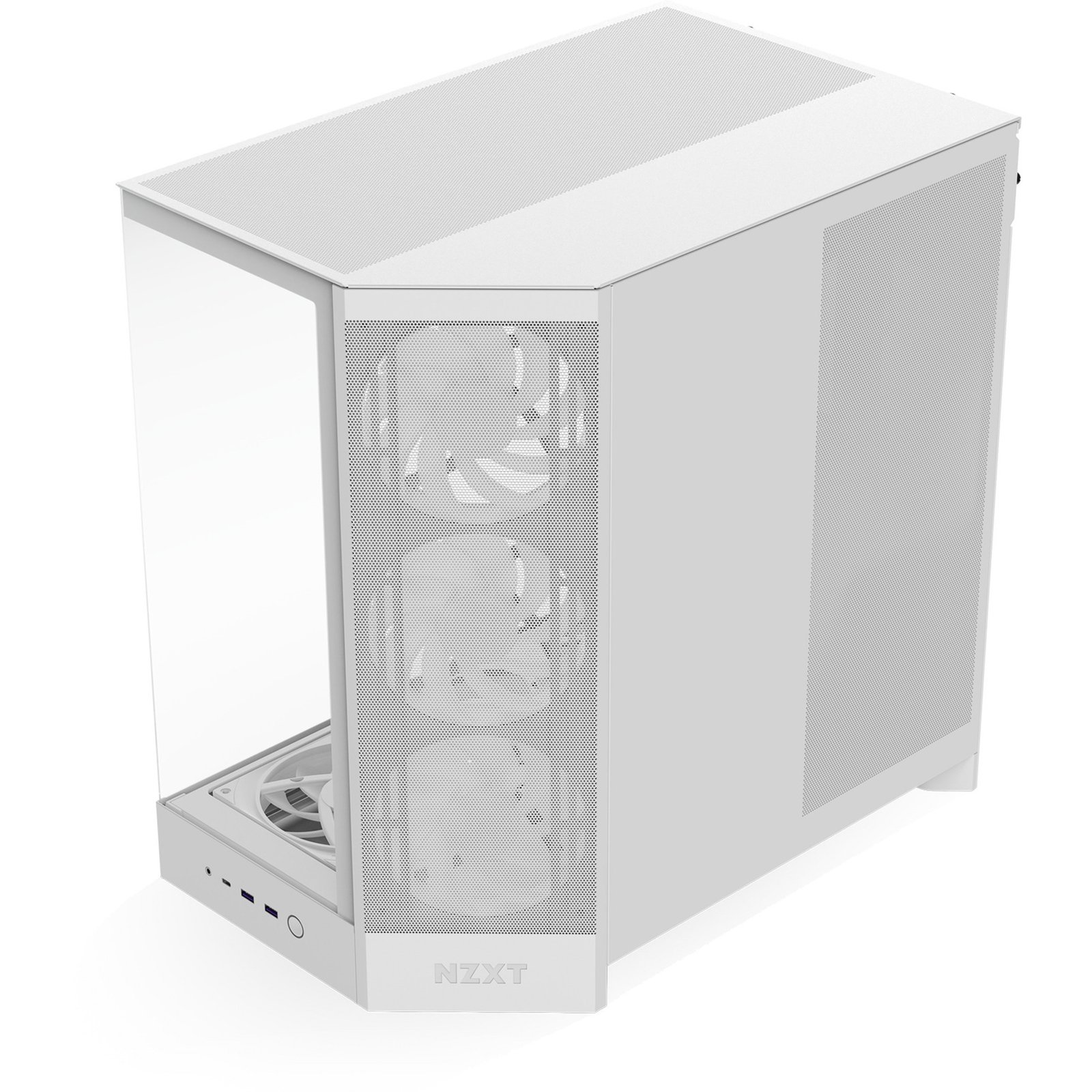 NZXT H9 Flow RGB+ Blanco - Imagen 3