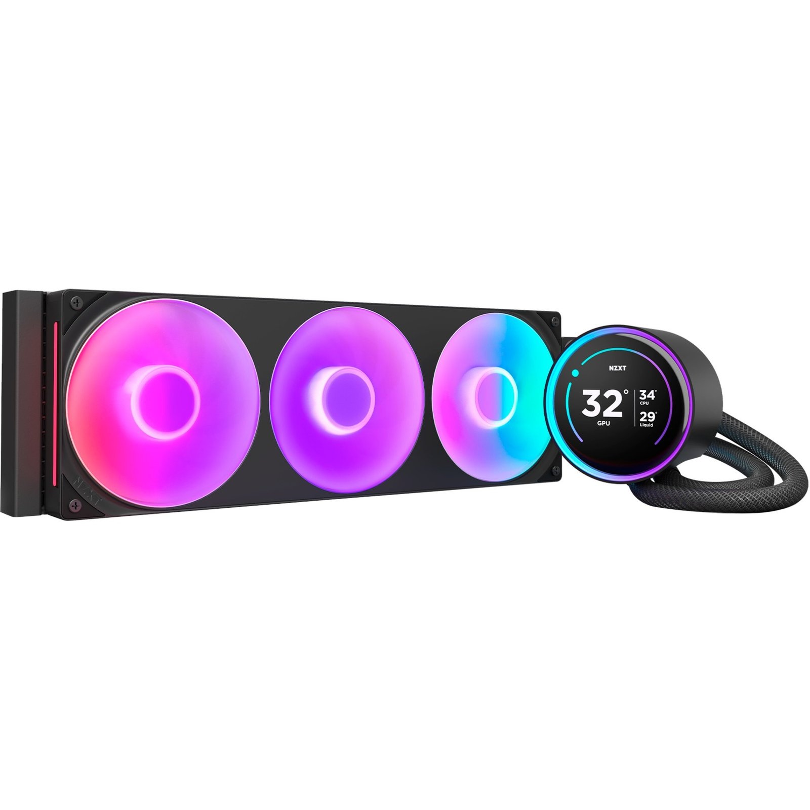 NZXT Kraken Elite 360 RGB 360 mm Negro