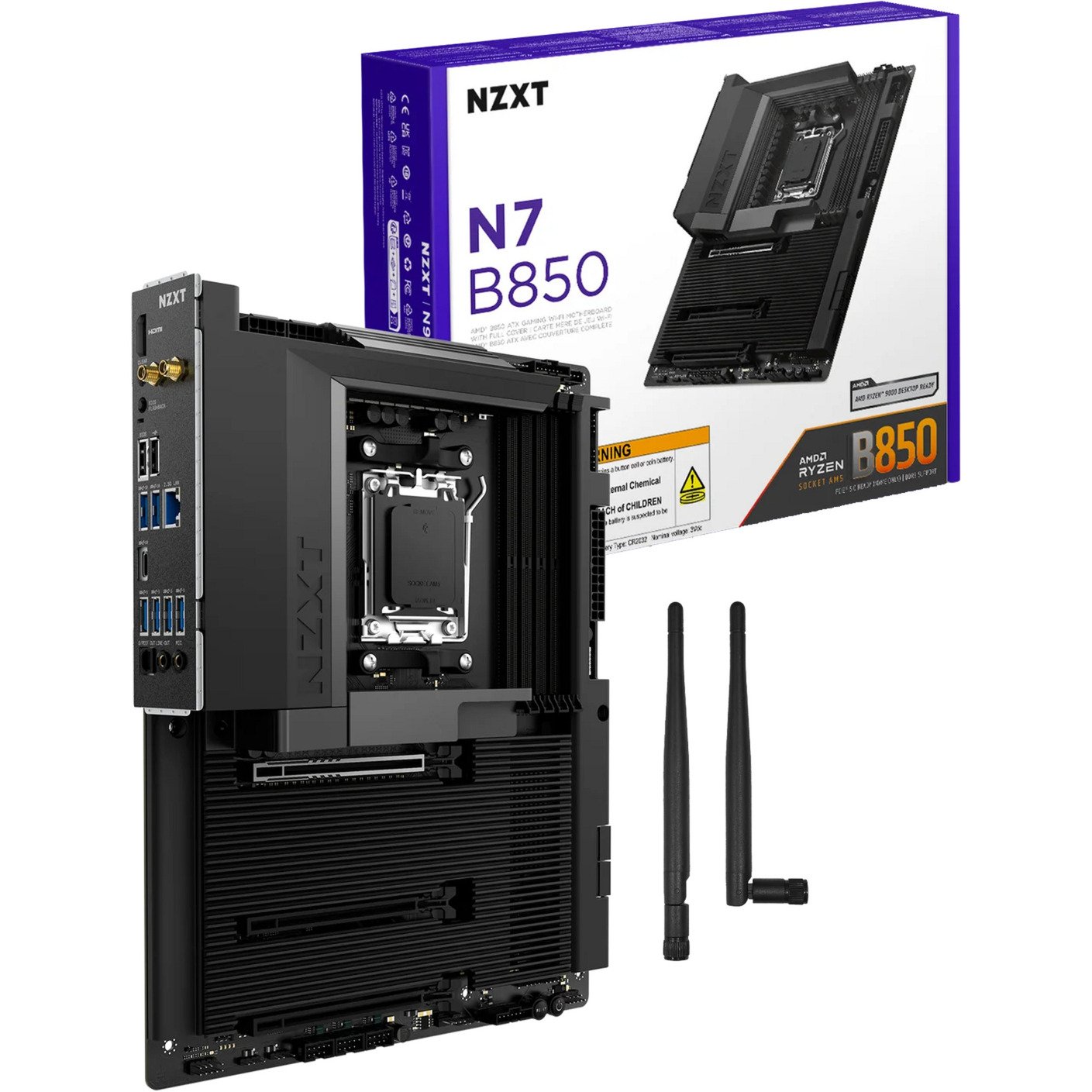 NZXT N7 B850 Black