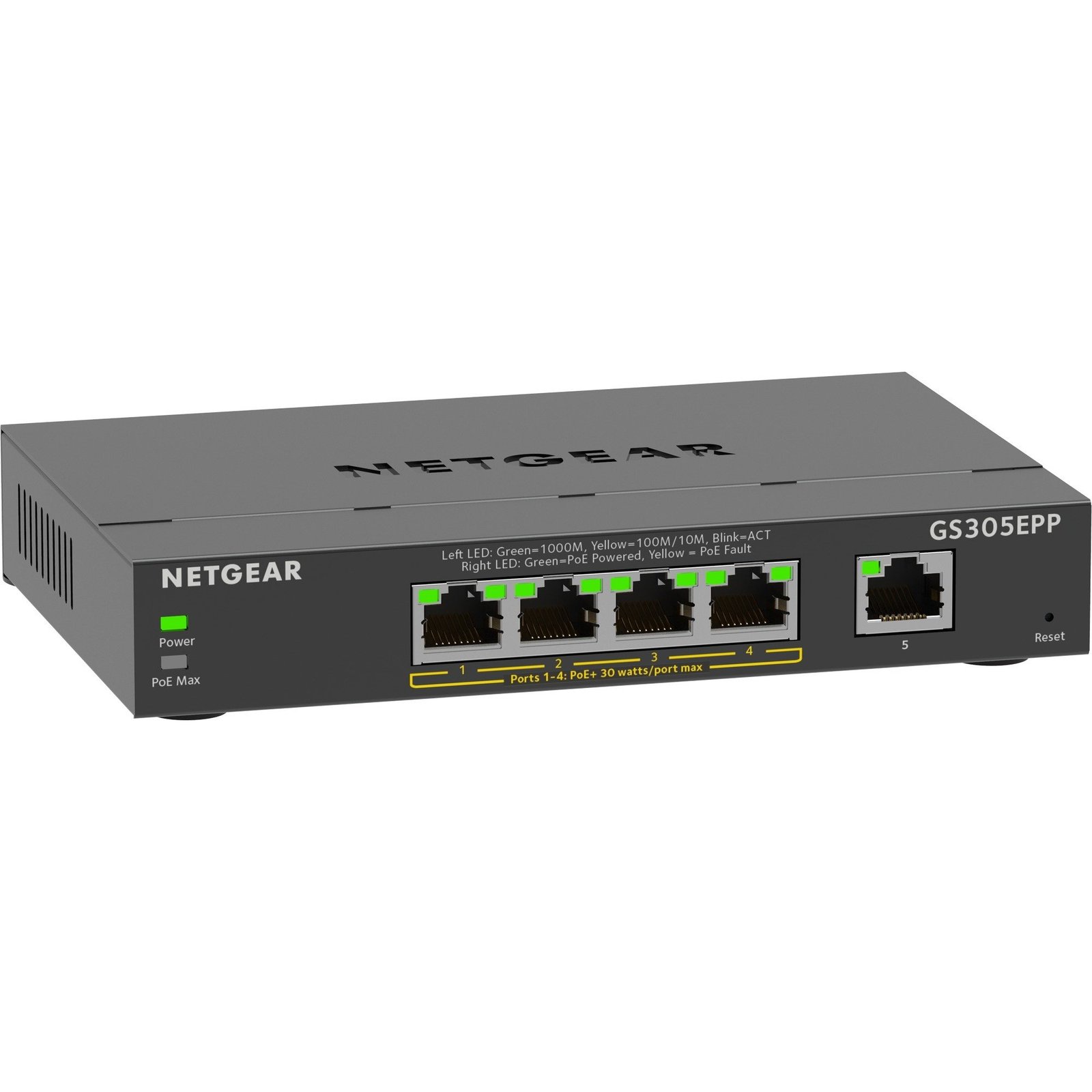 Netgear GS305EPP Negro
