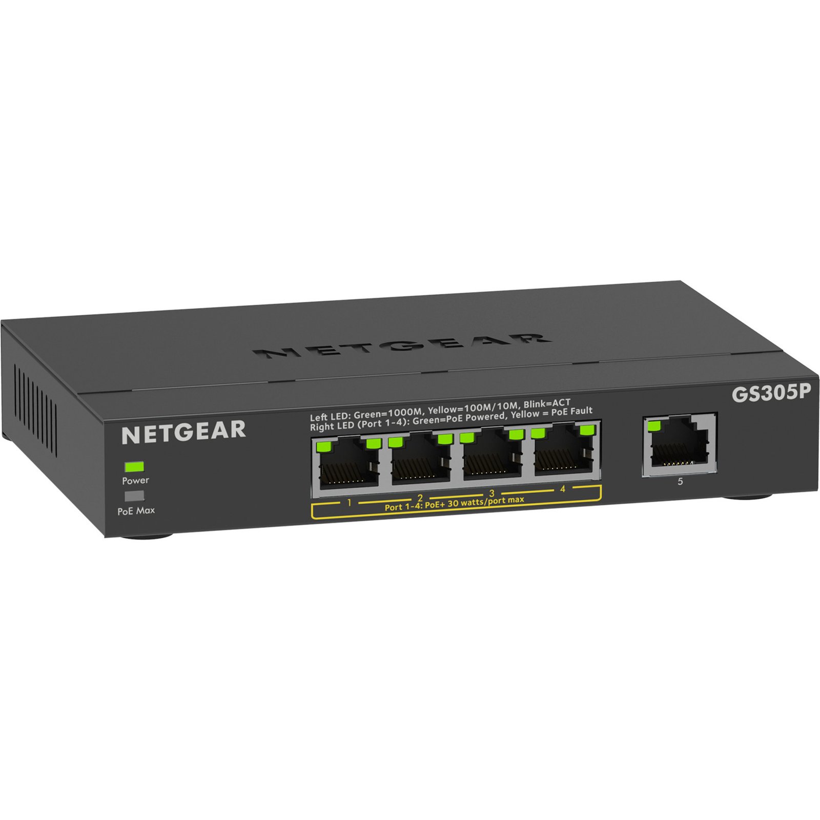 Netgear GS305P Negro