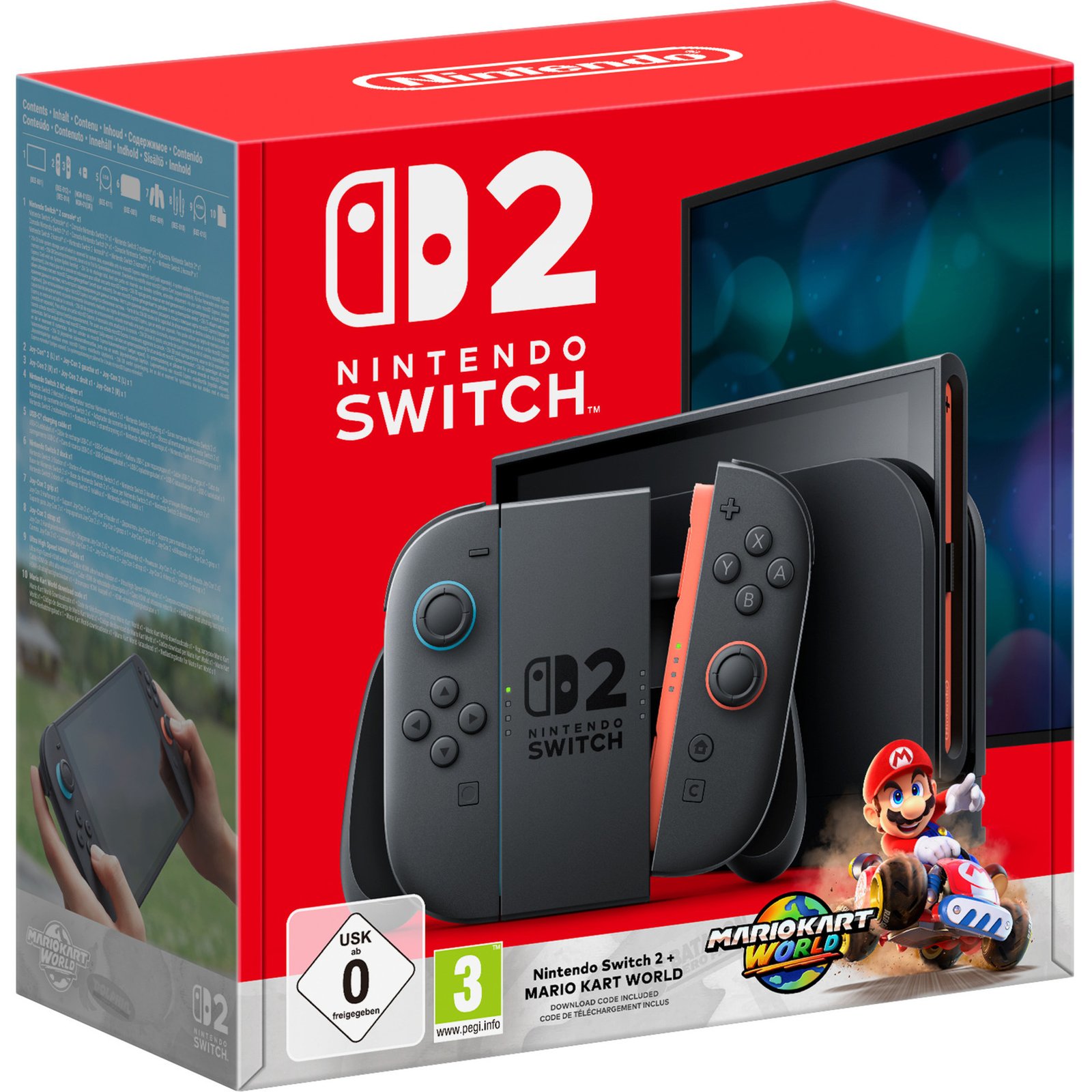Nintendo Switch 2 inkl. Mario Kart World-Set