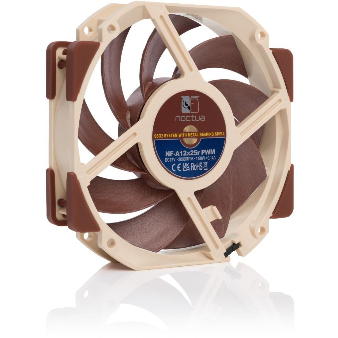 Noctua NF-A12x25r PWM Premium Fan 120x120x25 - Imagen 3