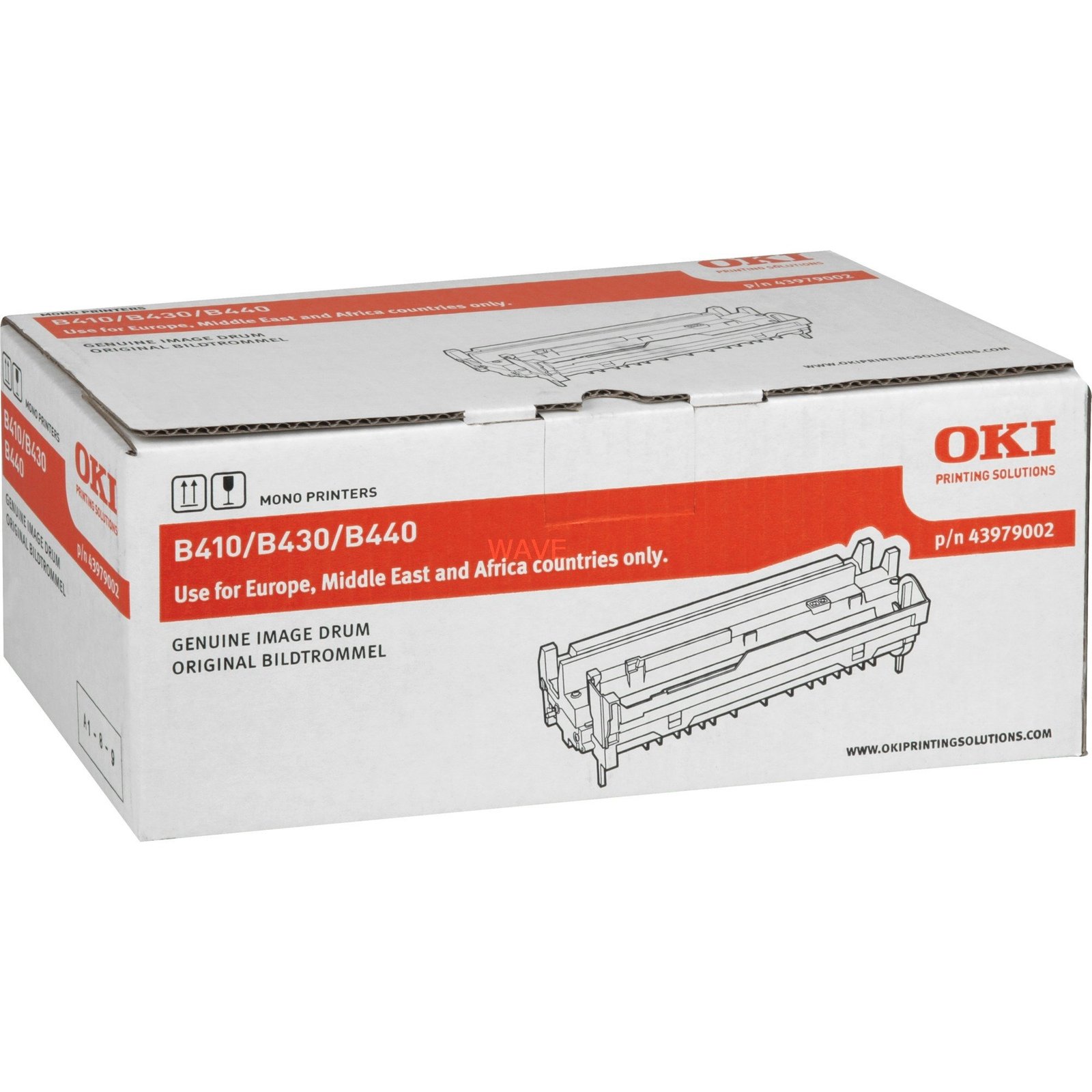 OKI Bildtrommeleinheit Schwarz 43979002