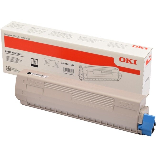 OKI Toner schwarz 46471104