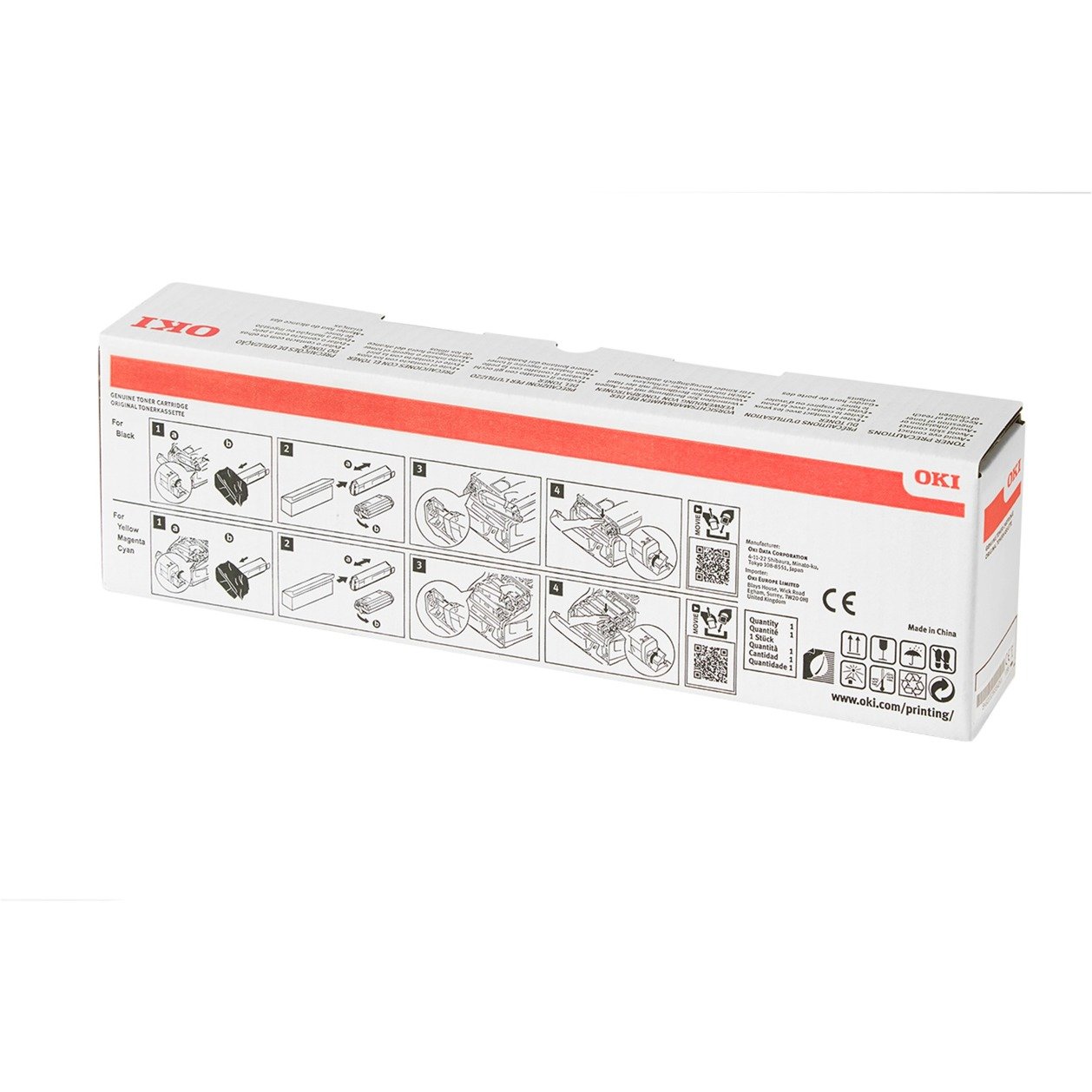 OKI Toner schwarz 47095704 - Imagen 5