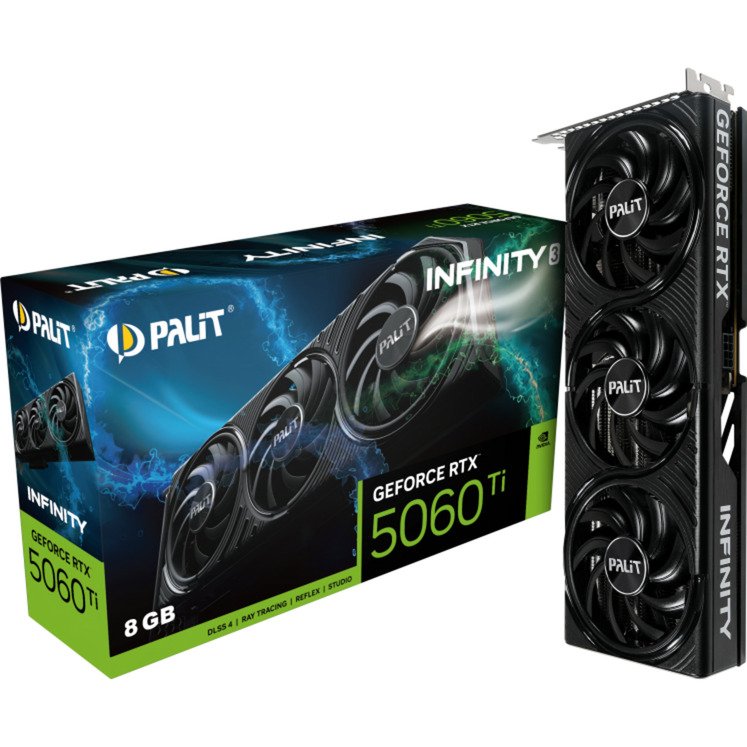 Palit GeForce RTX 5060 Ti Infinity 3, 8 GB