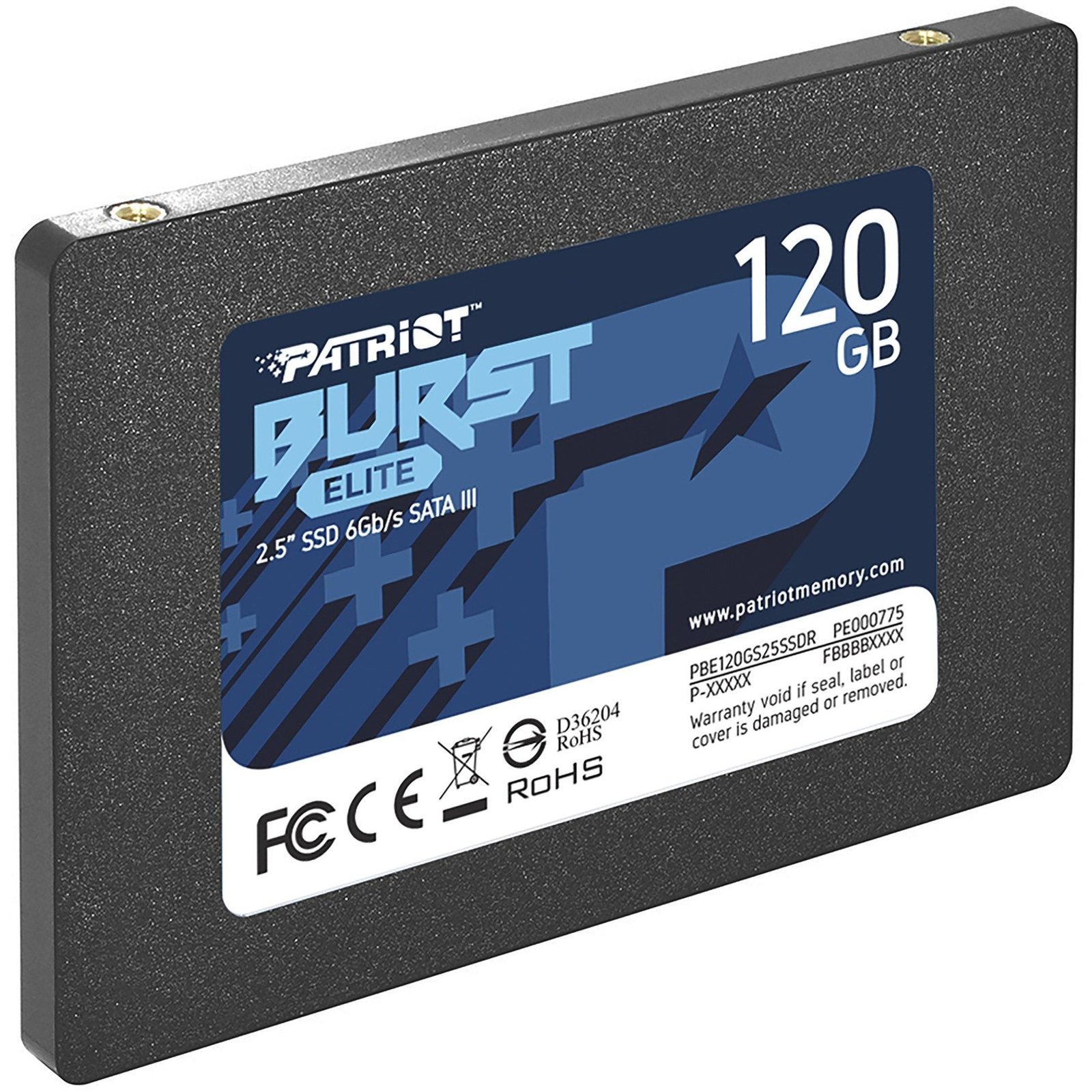 Patriot Burst Elite Negro, 120 GB 6 GB