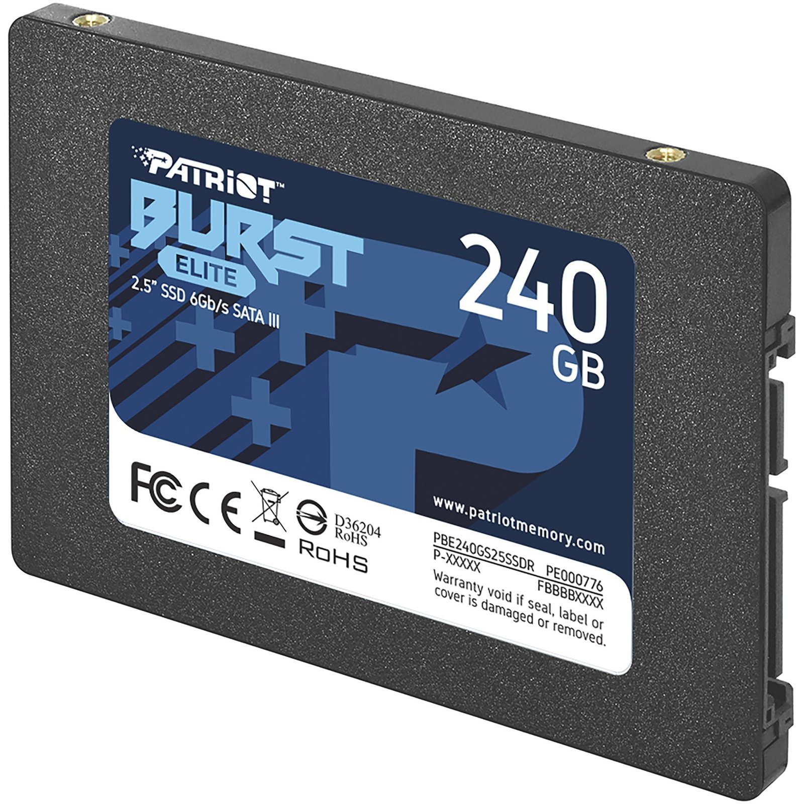 Patriot Burst Elite Negro, 240 GB 6 GB - Imagen 3