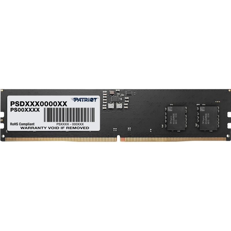 Patriot DIMM DDR5-5200 Negro, 16 GB 16 GB
