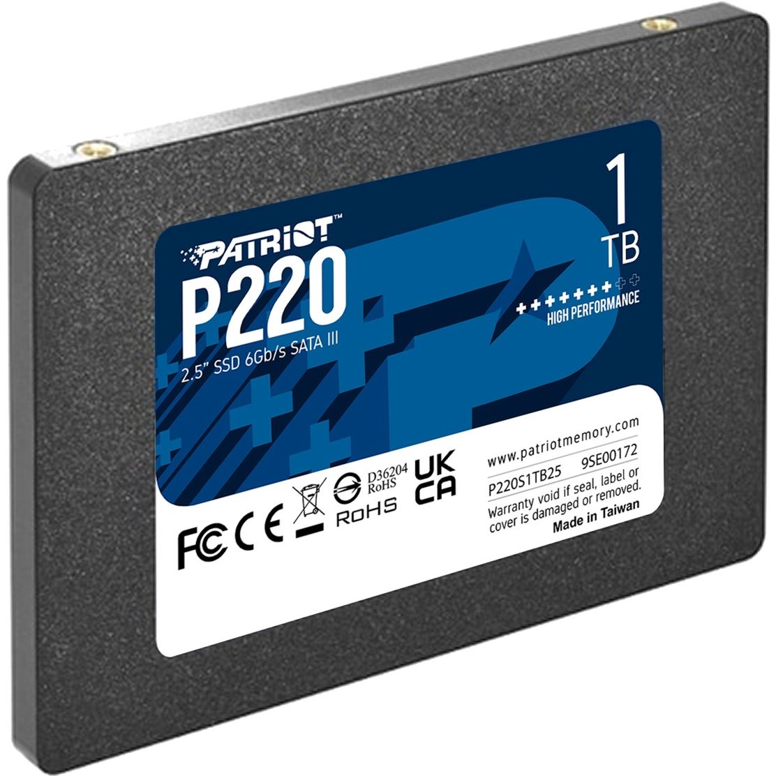 Patriot P220 Negro, 1 TB 6 GB