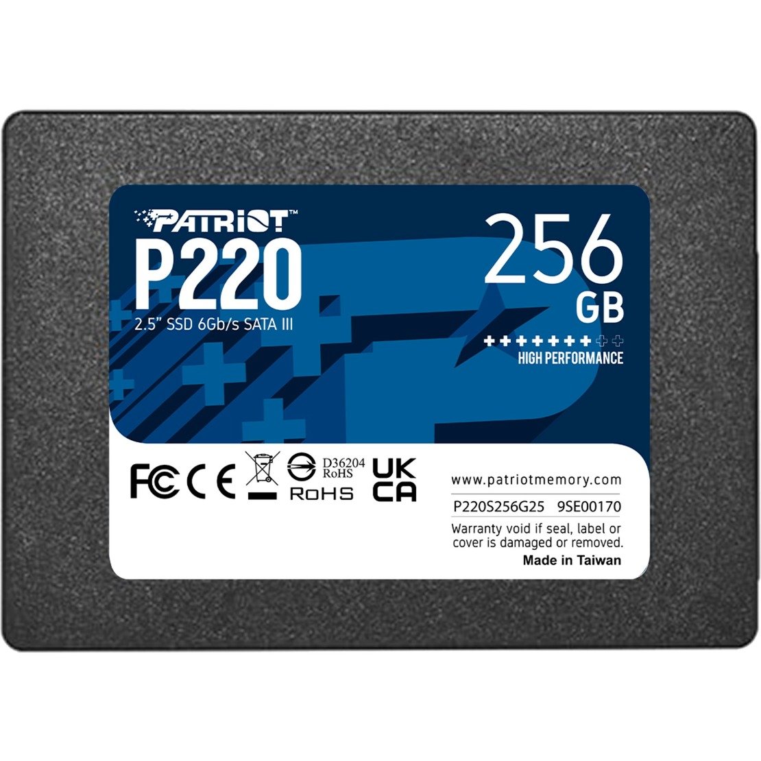 Patriot P220 Negro, 256 GB 6 GB - Imagen 2