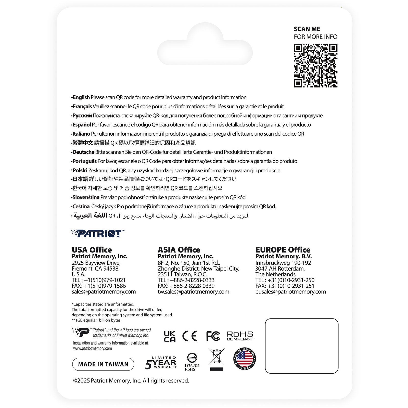 Patriot P410, 2 TB - Imagen 5