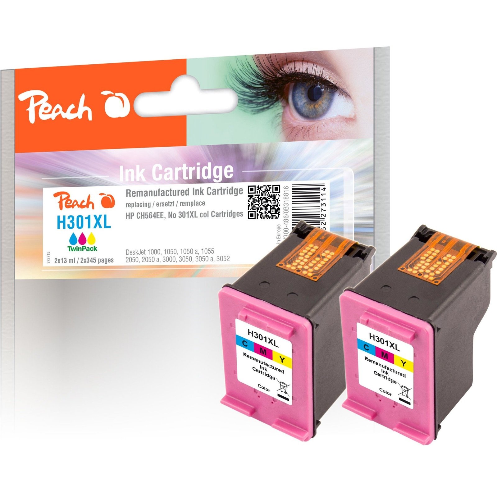 Peach Tinte Doppelpack color PI300-486