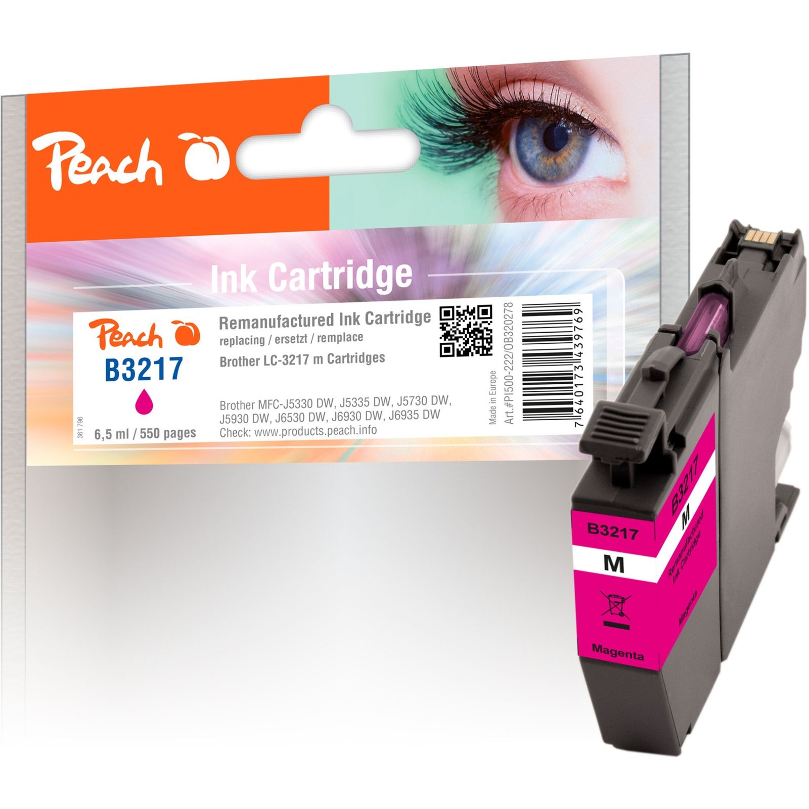 Peach Tinte magenta PI500-222