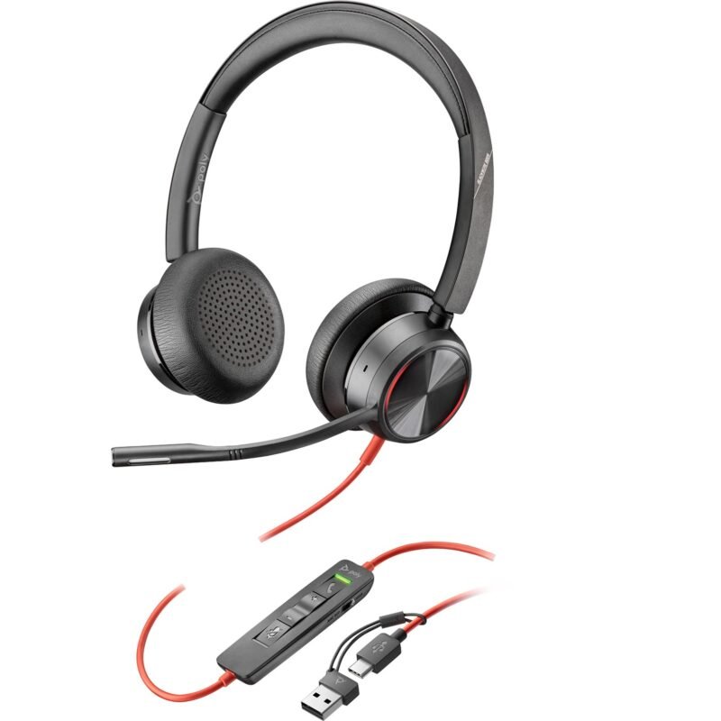 Poly Blackwire 8225 Negro
